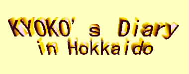 KYOKO' Diary in Hokkaido